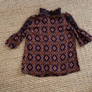 A.L.C. paisley silk blouse